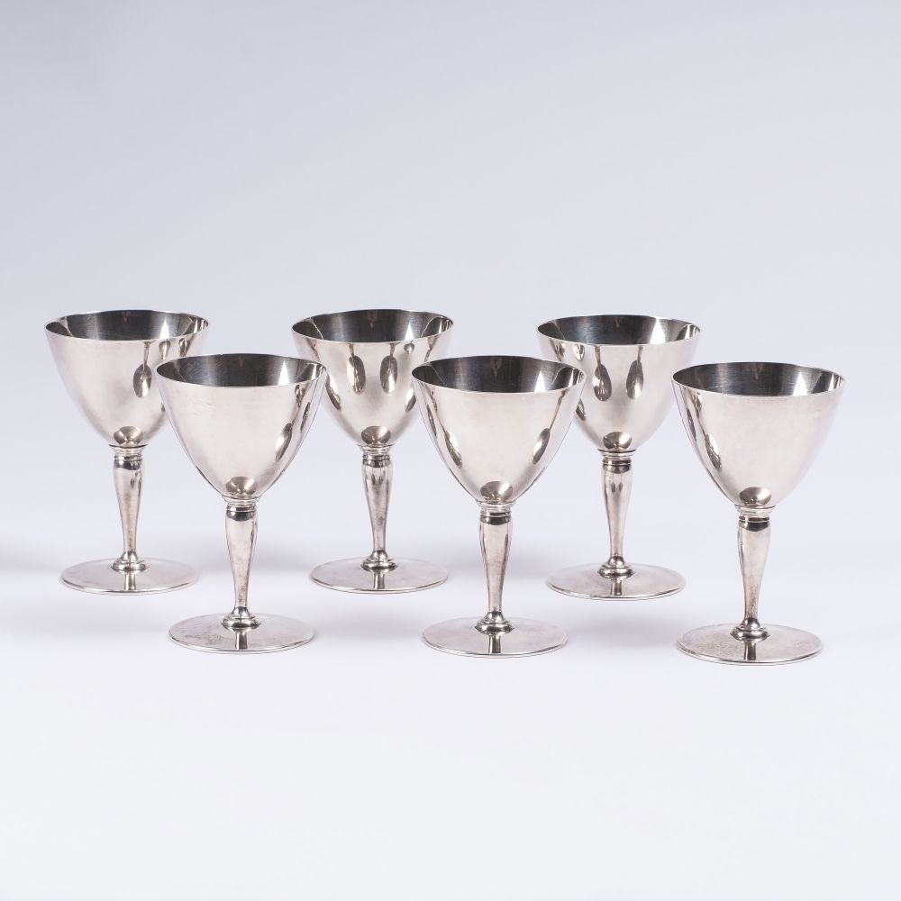 A Set of 6 modern Goblets