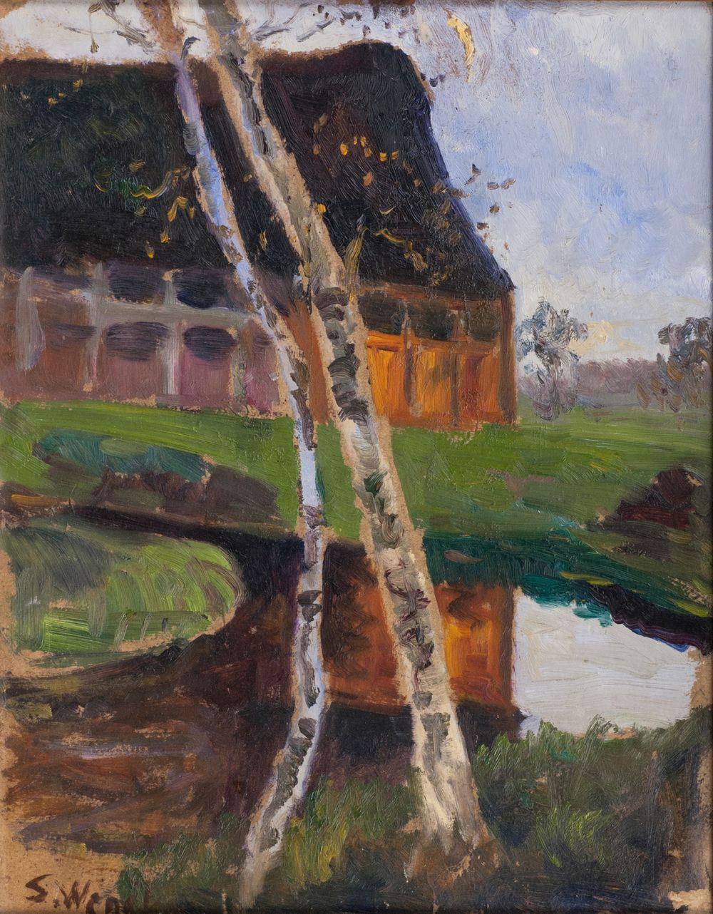 Sophie Wencke - Autumn in Worpswede Autumn in Worpswede