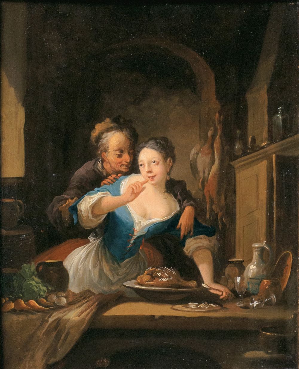Couple in the Kitchen