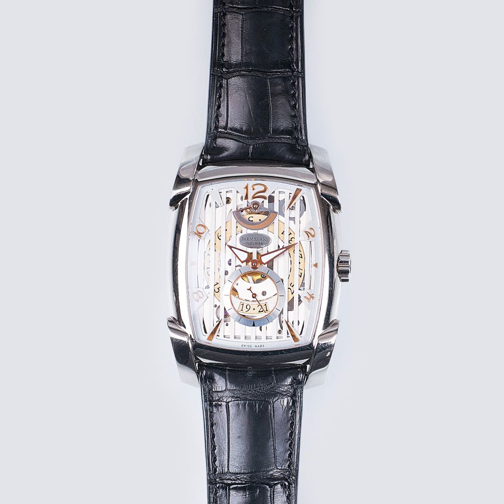 Parmigiani Fleurier, gegr. 1996 in Fleurier, Schweiz - Herren-Armbanduhr 'Kalpa XL Hebdomadaire' Herren-Armbanduhr 'Kalpa XL Hebdomadaire'