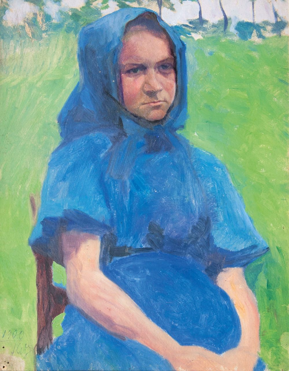 Friedrich AhlersHestermann Portrait eines Mädchens [99943]