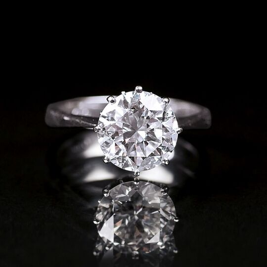 A Solitaire Diamond Ring