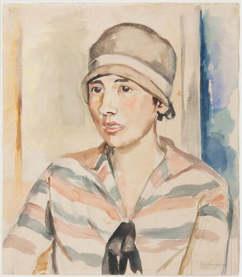 Young Lady with Hat