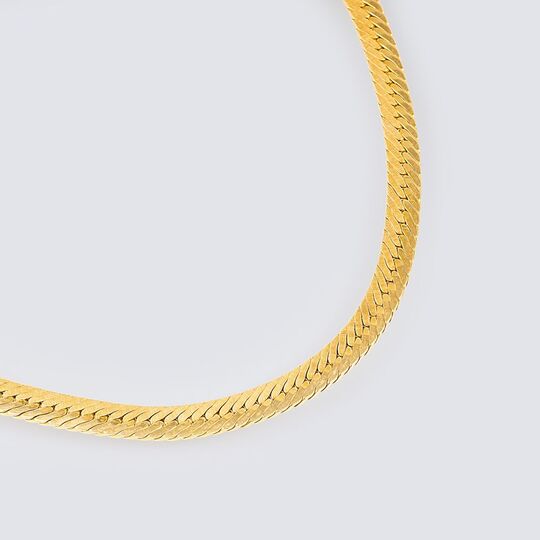 A Curb Chain Necklace