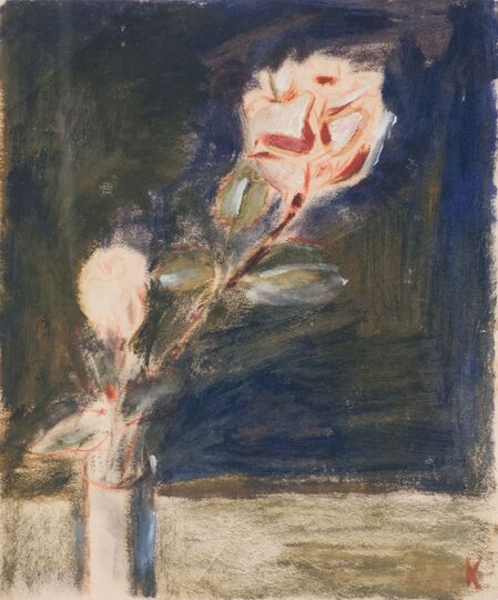 Vase with two Roses