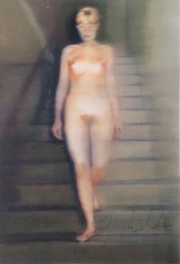 Ema - Nude on a Staircase