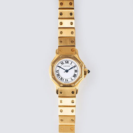 A Lady's Wristwatch 'Santos Octagon'