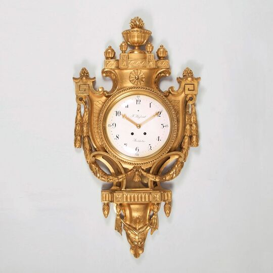 A large Swedish Cartel Clock