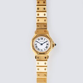 A Lady's Wristwatch 'Santos Octagon'