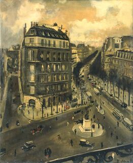 Boulevard in Paris