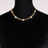 Collier mit Herz-Diamanten - Bild 2