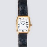A Gentlemen's Wristwatch 'Tonneau Gondole'