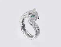 Ringspange mit Brillanten 'Panther' - Bild 1