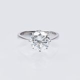 A Solitaire Diamond Ring - image 2