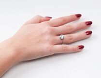 A Solitaire Diamond Ring - image 3