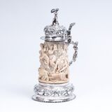 An exceptional Ivory Tankard 'Triumphal Procession of Dionysos' - image 1