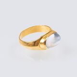 Mondstein-Gold-Ring - Bild 1