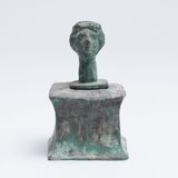 An antique Style Woman's Head on Pedestal - image 1