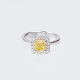 A Fancy Diamond Ring - image 1