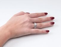 A Diamond Ring with Solitaire Diamond - image 2