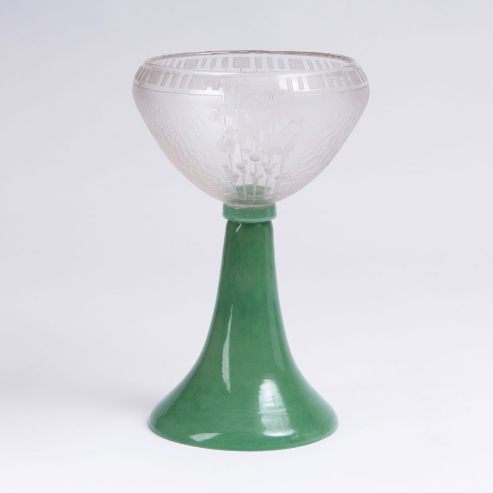 A Large  Goblet Vase