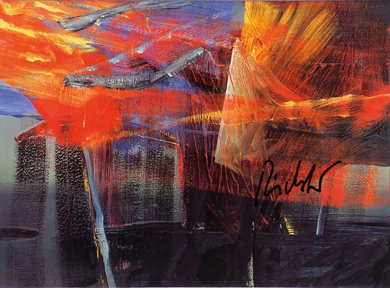 Gerhard Richter - Holländische Seeschlacht - Dutch Naval Battle Holländische Seeschlacht - Dutch Naval Battle
