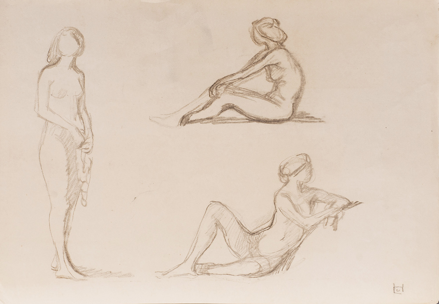 Ludwig von Hofmann - Female Nudes Female Nudes