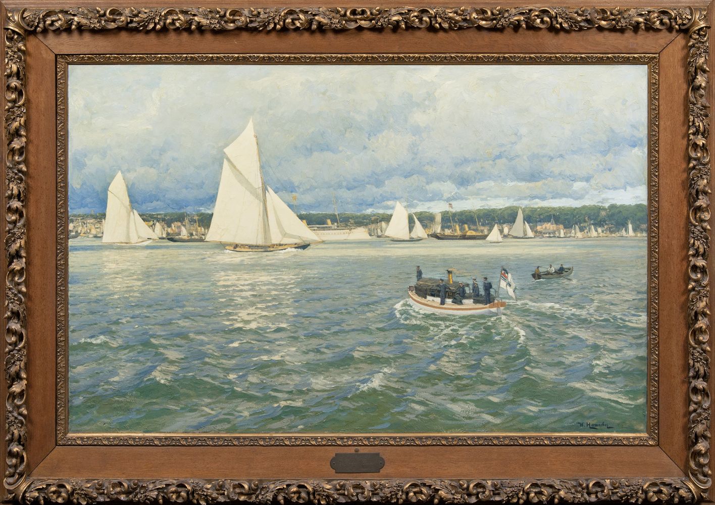 Die Britannia gewinnt die Regatta von Cowes 1894 - Bild 2