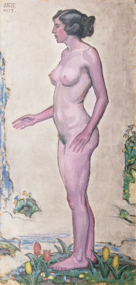 Standing Nude