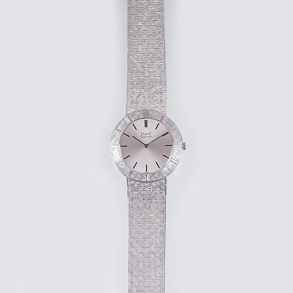 Piaget - A Vintage Gentlemen's Wrist Watch Automatic Ultra Thin A Vintage Gentlemen's Wrist Watch Automatic Ultra Thin