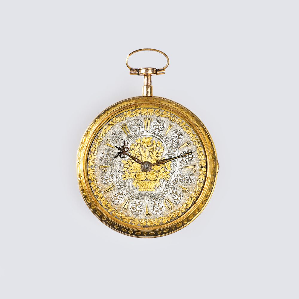 A Pocke Watch with Duplex Escapement and Minute Repeater for the Ottoman Market