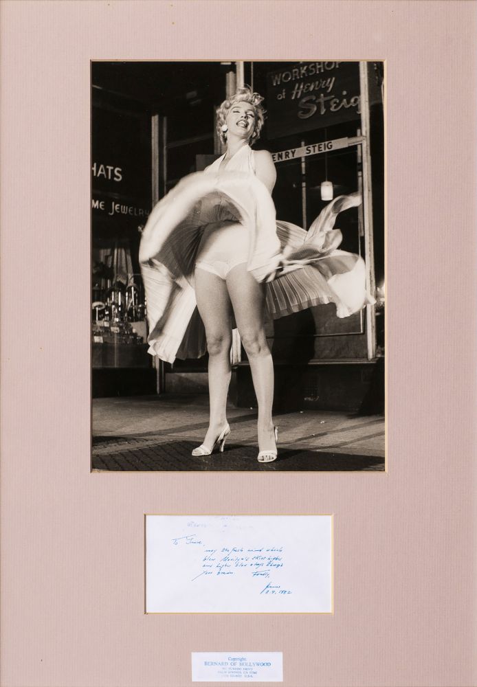 Bruno Bernard, Bernard of Hollywood - Marilyn in White Marilyn in White