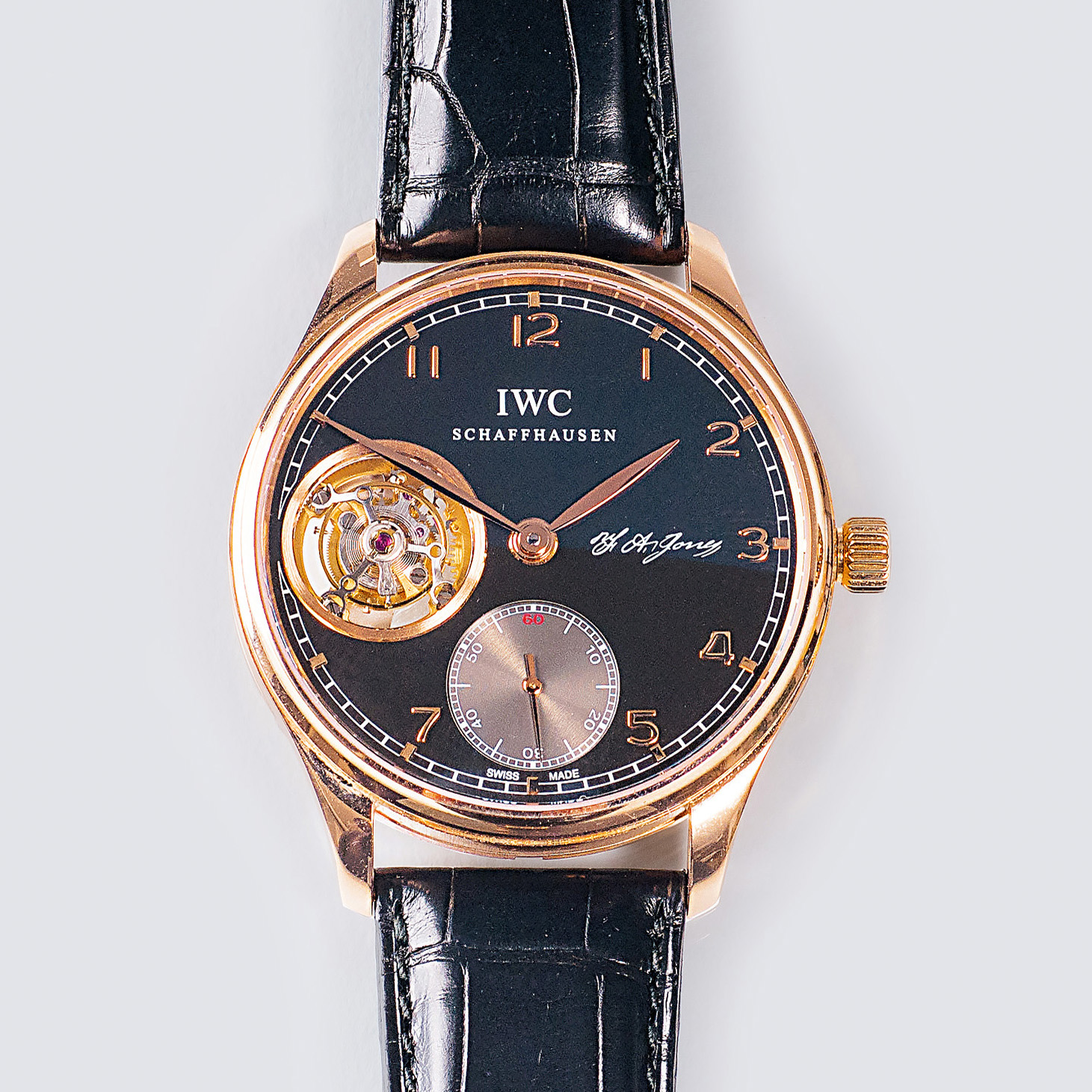 A Limited Gentlemen's Wristwatch 'Portuguese Tourbillon' - image 2