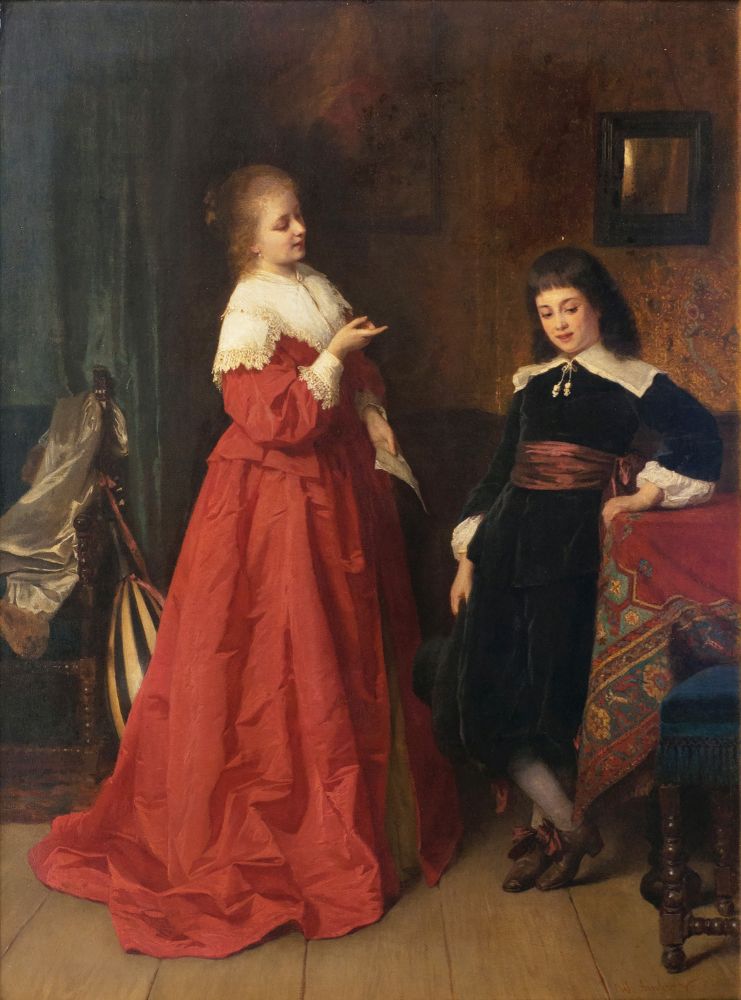 Wilhelm Amberg - Eine Unterredung Eine Unterredung
