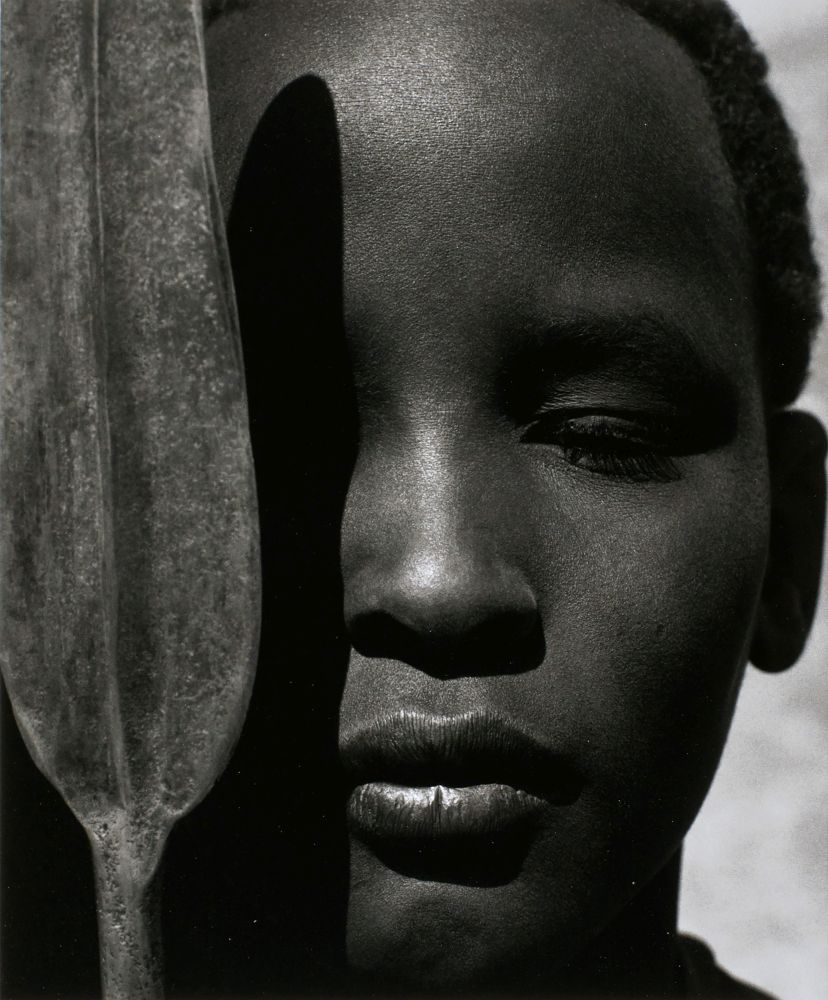 Herb Ritts - Loriki with Spear, Africa Loriki with Spear, Africa
