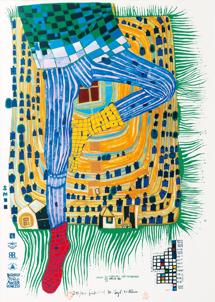 Friedensreich Hundertwasser - In Gamba In Gamba