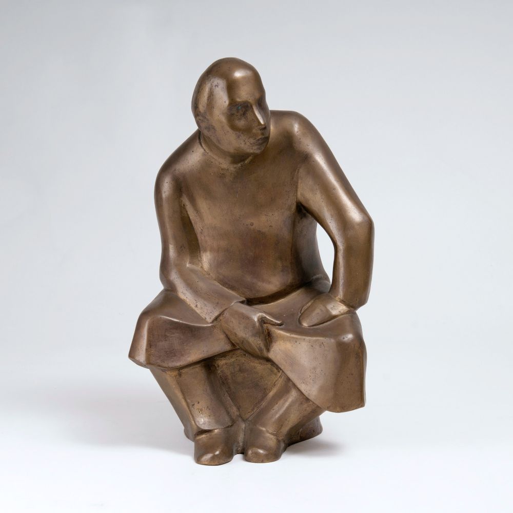 A Seated Man, His Right Arm Resting - image 2