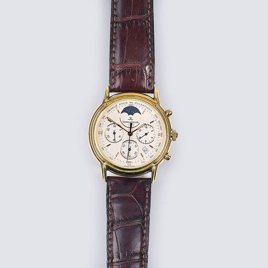 Gentlemen's Wristwatch in Gold 'Odysseus'