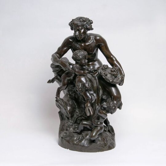 A Satyr with Children