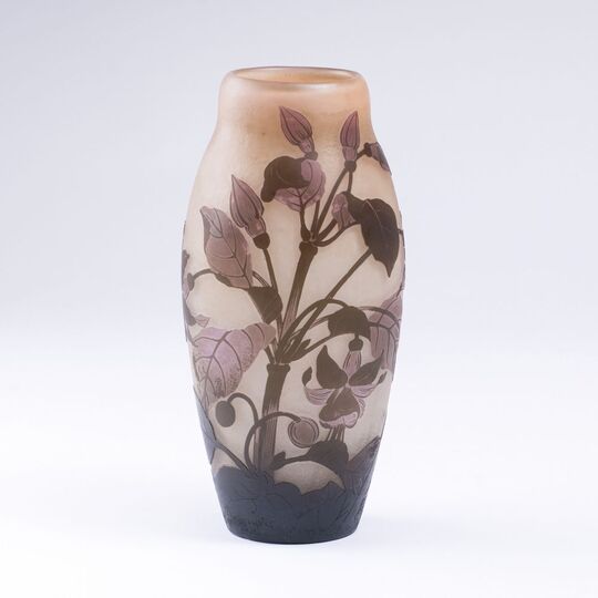 A Vase with Fuchsias-Decor