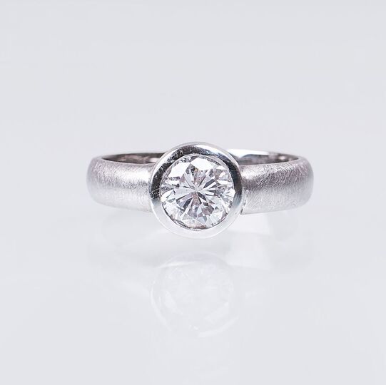 A Solitaire Diamond Ring