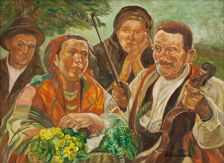 A merry Company from Cracow