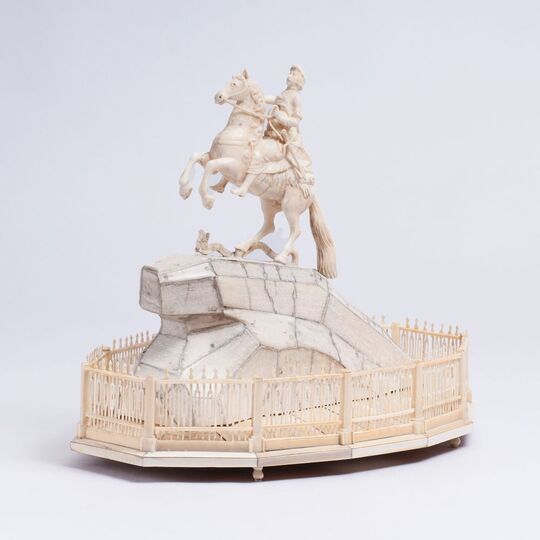 'Der eherne Reiter' - Zar Peter der Große zu Pferd