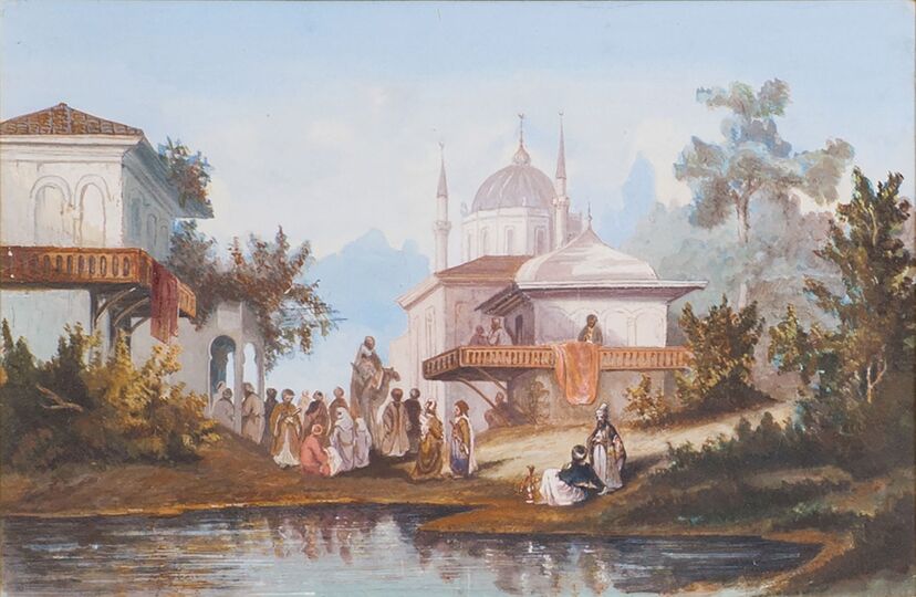 A Mosque by the Water