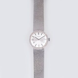 A Lady's Wristwatch with Diamonds