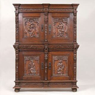 Renaissance Cabinet with Evangelists