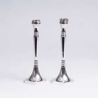A Pair of Candleholders