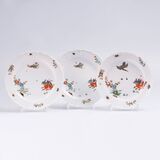 Set of 3 Plates with Ch'i-lin Decor