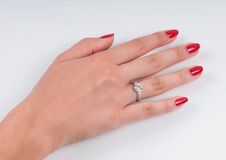 A Solitaire Diamond Ring - image 2