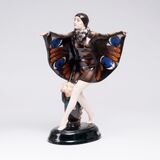 An Art Deco Figure 'Captured Bird' - image 1